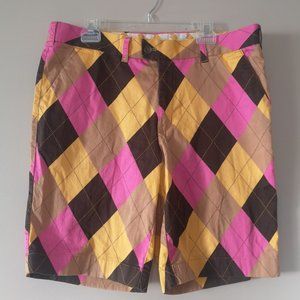 Loudmouth Argyle Golf Shorts 38